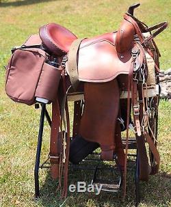 Crates Western Saddle with Full Tack