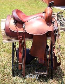 Crates Western Saddle with Full Tack