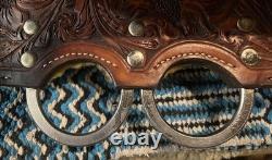 Crates model 2416 16 Western Show Saddle