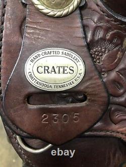 Crates western saddle 15 7 Gullet
