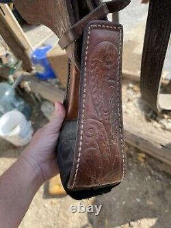 Crates western saddle arabian #2394 Great condition