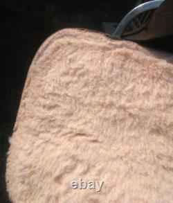 Crates western trail ranch saddle 15 1/2 model #150 + breast collar & chinch