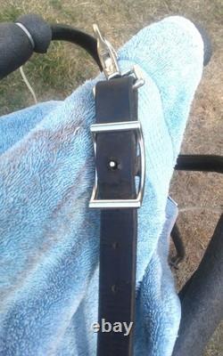 Crates western trail ranch saddle 15 1/2 model #150 + breast collar & chinch