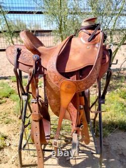 Custom 14.5 Wade Saddle by Buckaroo Business on Ben Swanke Tree Western