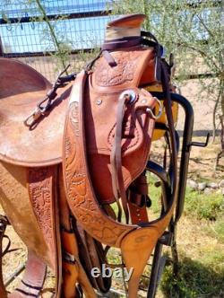 Custom 14.5 Wade Saddle by Buckaroo Business on Ben Swanke Tree Western