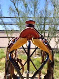 Custom 14.5 Wade Saddle by Buckaroo Business on Ben Swanke Tree Western