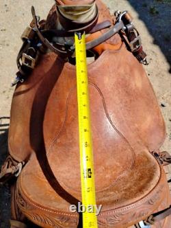 Custom 14.5 Wade Saddle by Buckaroo Business on Ben Swanke Tree Western