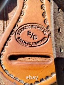 Custom 14.5 Wade Saddle by Buckaroo Business on Ben Swanke Tree Western
