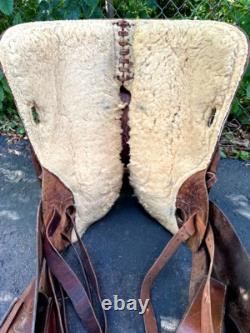 Custom 15 Inch Slim Fallis Balanced Ride Western Show Reining Trail Saddle Best