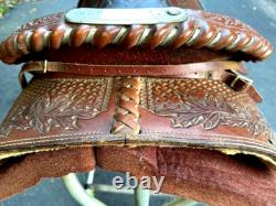 Custom 15 Inch Slim Fallis Balanced Ride Western Show Reining Trail Saddle Best