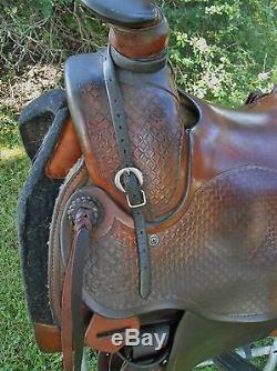 Custom 16 inch Morgans Wade Ranch Roper Saddle