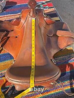 Custom Bill Farrow Saddle Cavalry / Hope Aussie Endurance & Western features