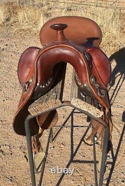 Custom Bill Farrow Saddle Cavalry / Hope Aussie Endurance & Western features