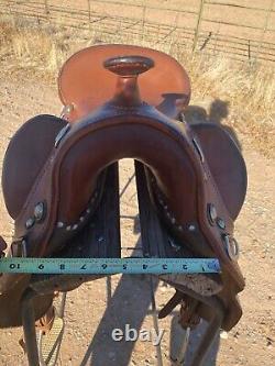 Custom Bill Farrow Saddle Cavalry / Hope Aussie Endurance & Western features