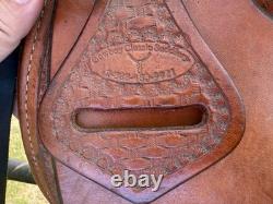 Custom Cowboy Classic western Roper Saddle 15 Seat