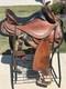 Custom Kevin Parrish Western Half Breed Trail Saddle 17 And Nettles Stirrups