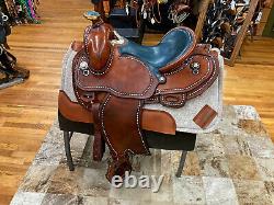 Custom Made 16 Lazy J Tack Western Pleasure/ Trail Saddle (doug Williams Maker)