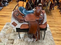 Custom Made 16 Lazy J Tack Western Pleasure/ Trail Saddle (doug Williams Maker)