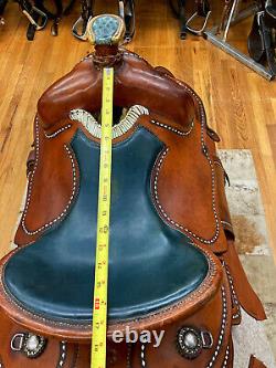 Custom Made 16 Lazy J Tack Western Pleasure/ Trail Saddle (doug Williams Maker)