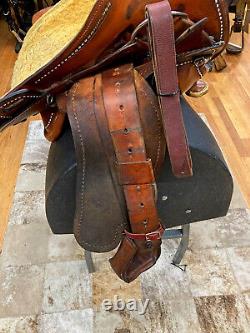 Custom Made 16 Lazy J Tack Western Pleasure/ Trail Saddle (doug Williams Maker)