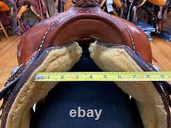 Custom Made 16 Lazy J Tack Western Pleasure/ Trail Saddle (doug Williams Maker)