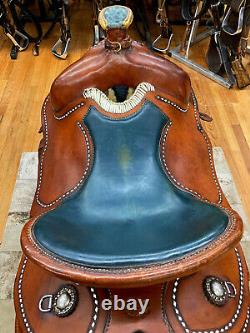 Custom Made 16 Lazy J Tack Western Pleasure/ Trail Saddle (doug Williams Maker)