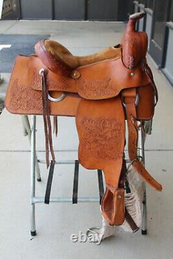 Custom Made, Common Custom Saddlery Mtn View Mo, 14 Western Saddle (051322 Aee)