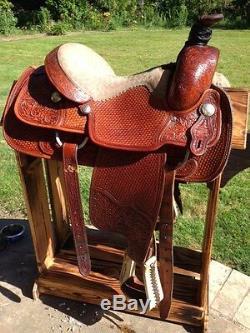 Custom Made, Excellent 15 Roping Western Saddle By Dale Fredrick High Quality