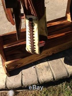 Custom Made, Excellent 15 Roping Western Saddle By Dale Fredrick High Quality