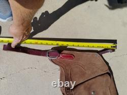 Custom Made Leather Shotgun Chaps/Batwing Chaps, Western Saddles, Tack, Ranch