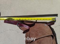 Custom Made Leather Shotgun Chaps/Batwing Chaps, Western Saddles, Tack, Ranch