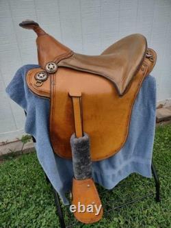 Custom Saddle For Gaited Horses/mules Center-rigged Withreins +Weaver Breast Strap