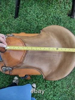 Custom Saddle For Gaited Horses/mules Center-rigged Withreins +Weaver Breast Strap