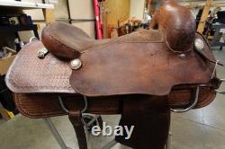 Custom Saddles Jones Handmade 16 Western Roping Saddle (05rie26ca)