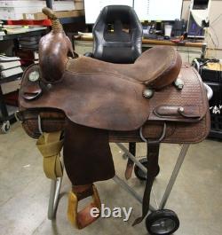 Custom Saddles Jones Handmade 16 Western Roping Saddle (05rie26ca)