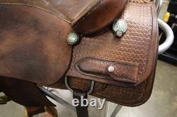 Custom Saddles Jones Handmade 16 Western Roping Saddle (05rie26ca)