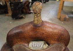 Custom Saddles Jones Handmade 16 Western Roping Saddle (05rie26ca)