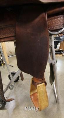 Custom Saddles Jones Handmade 16 Western Roping Saddle (05rie26ca)
