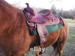 Custom Shopmade Reining Cowhorse Saddle Western Trail Ranch Pleasure