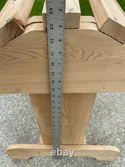Custom Wooden Western Saddle Rack / Stand