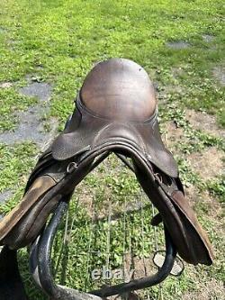 Custom saddle, used, free shipping