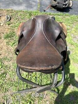 Custom saddle, used, free shipping