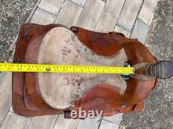 Cute 13.5 Cherokee Western Saddle with Safety Stirrups All Funds to Charity