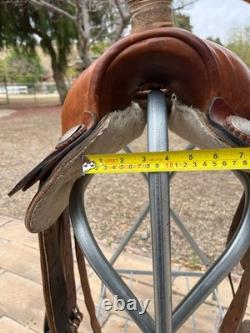Cute 13.5 Cherokee Western Saddle with Safety Stirrups All Funds to Charity