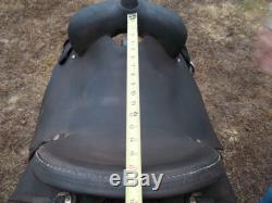 Cutting Saddle/ Jeff Smith Saddlery 16 Inch Hard Seat