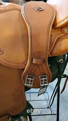 DP Saddle Quantum Western Short and Light S2 Western Dressage