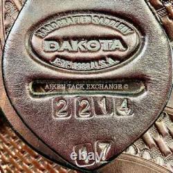 Dakota 2214 Haflinger Western Saddle, 17 Seat (Read Description)