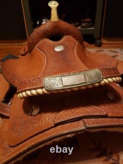 Dakota 523 Western Barrel Saddle 15