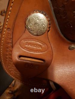 Dakota 523 Western Barrel Saddle 15