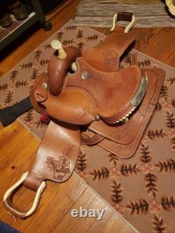 Dakota 523 Western Barrel Saddle 15